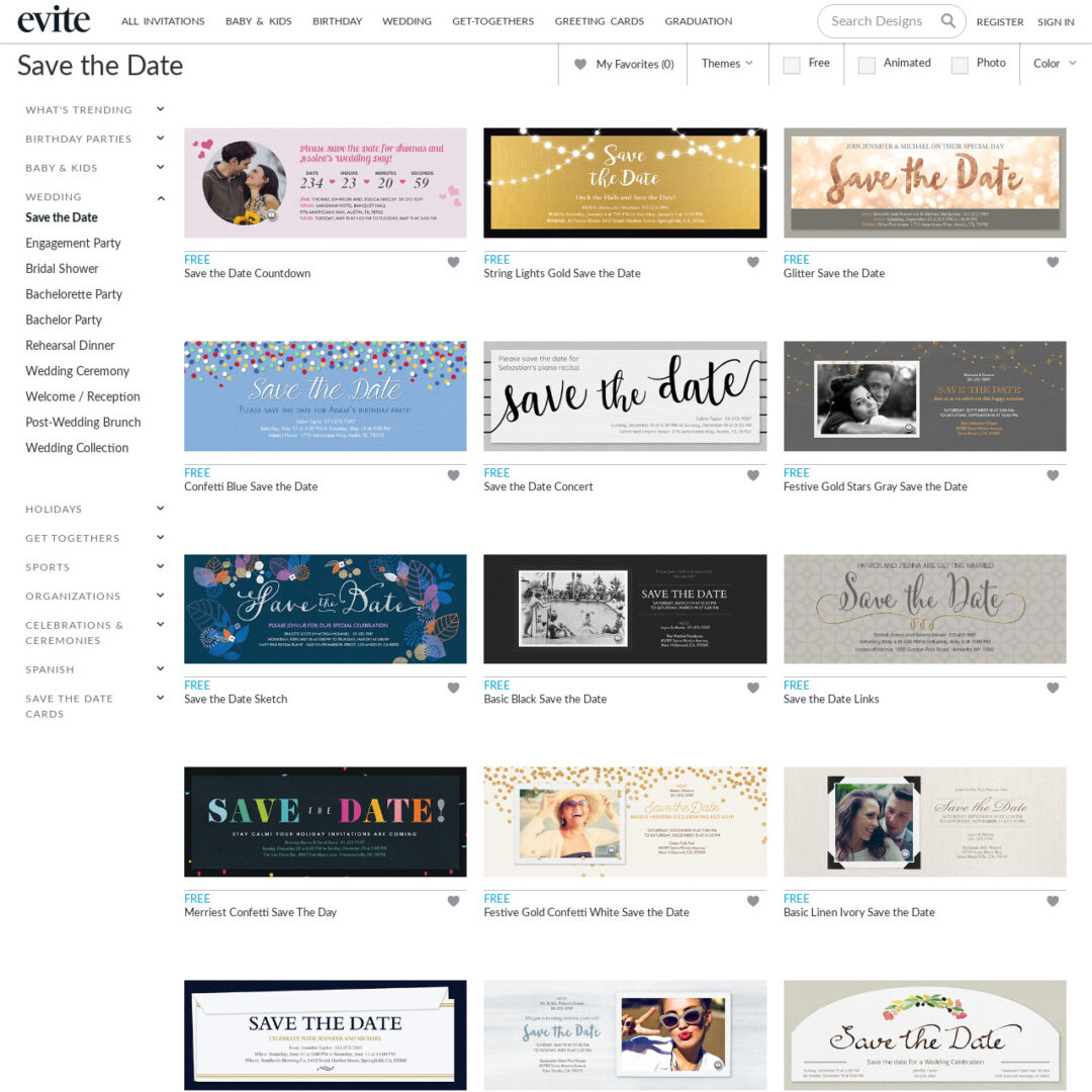 top-7-digital-wedding-save-the-dates