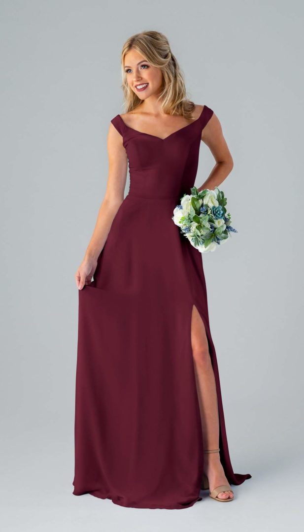 blue dress for baby girl Appliques Halter Sleeveless Floor-Length Bridesmaid Dresses with Ruffles A-Line Chiffon Evening Maxi Dress main image 1