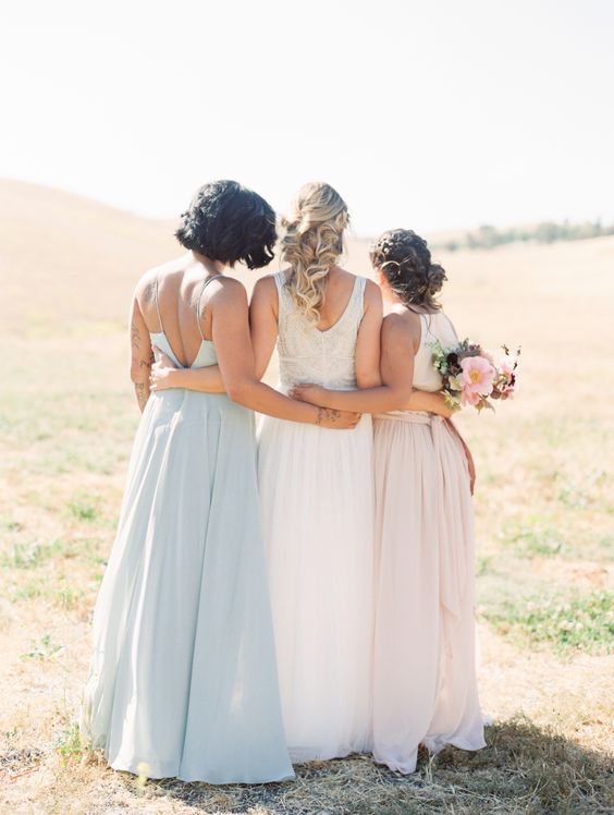 how to save money on bridesmaid dresses Dark Green Bridesmaids Dresses Sheath/Column Off The Shoulder Removable  Straps Stretch Satin Bridesmaid Dress With Slit main image 0